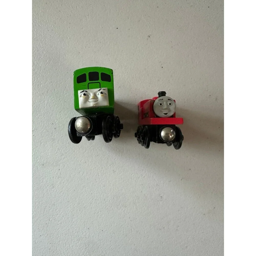 30+ Various Vintage Thomas Wooden Toys Vehicles Bridges Train Tracks Mixed Lot